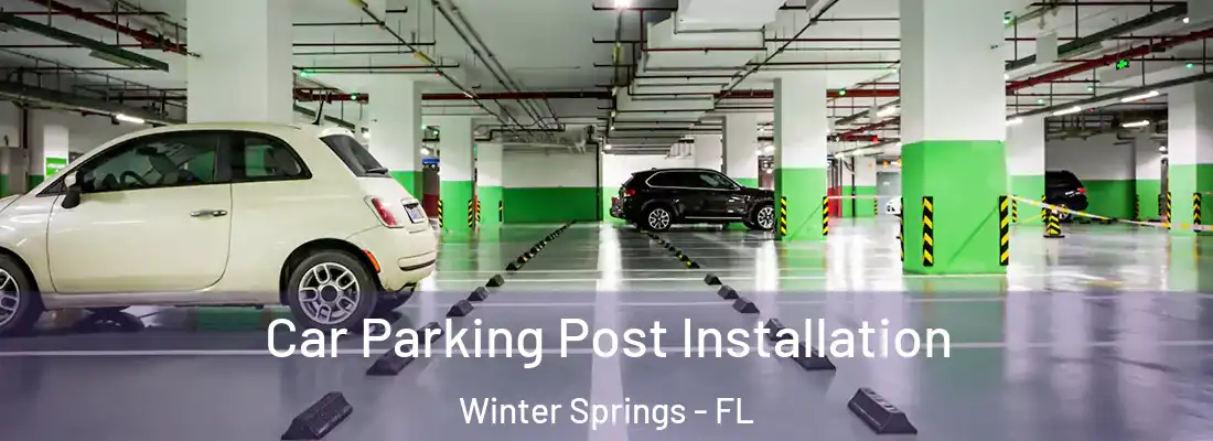  Car Parking Post Installation Winter Springs - FL