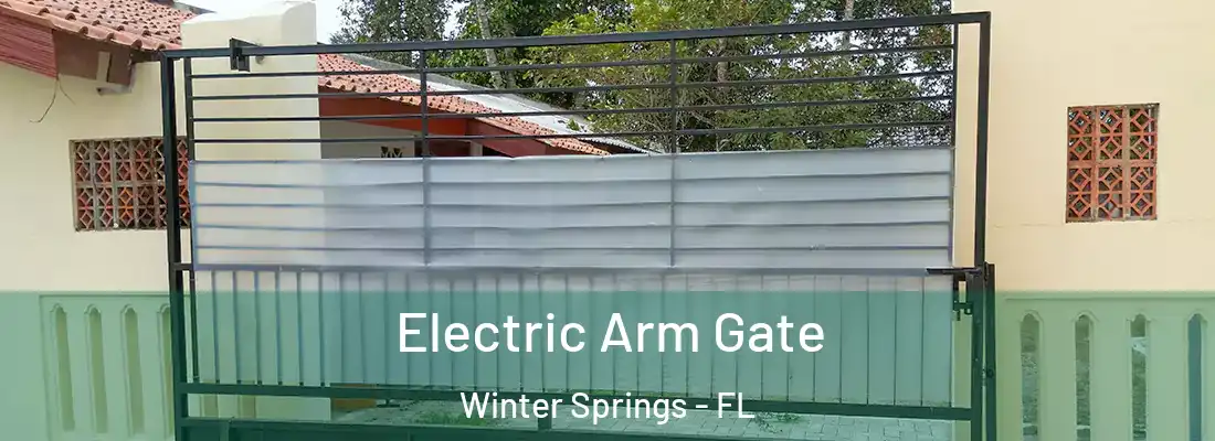  Electric Arm Gate Winter Springs - FL