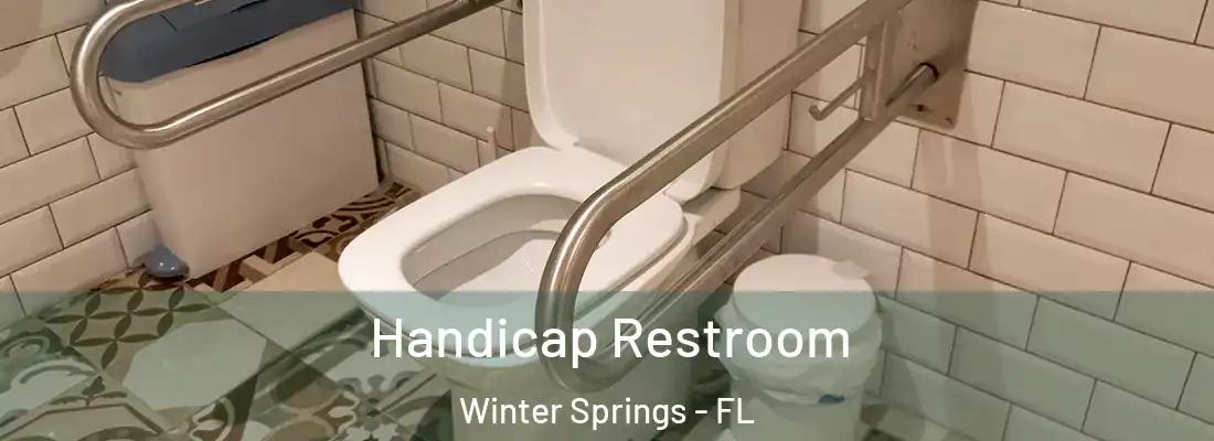  Handicap Restroom Winter Springs - FL