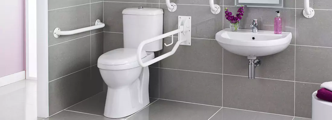 Modern Handicap Bathroom Solutions with Safety Features in Winter Springs, FL